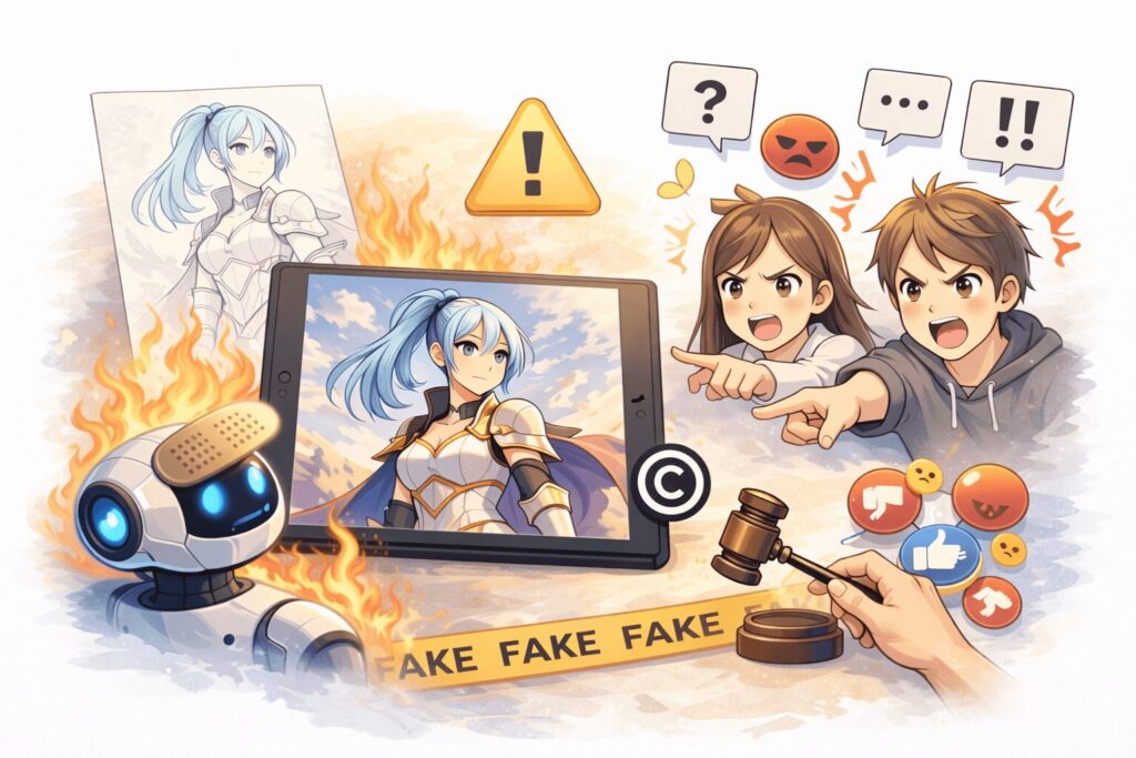 AIトレス炎上やトレパク問題