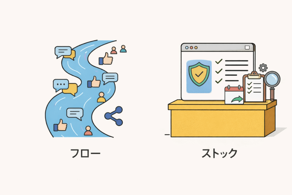 SNSとホームページの違い