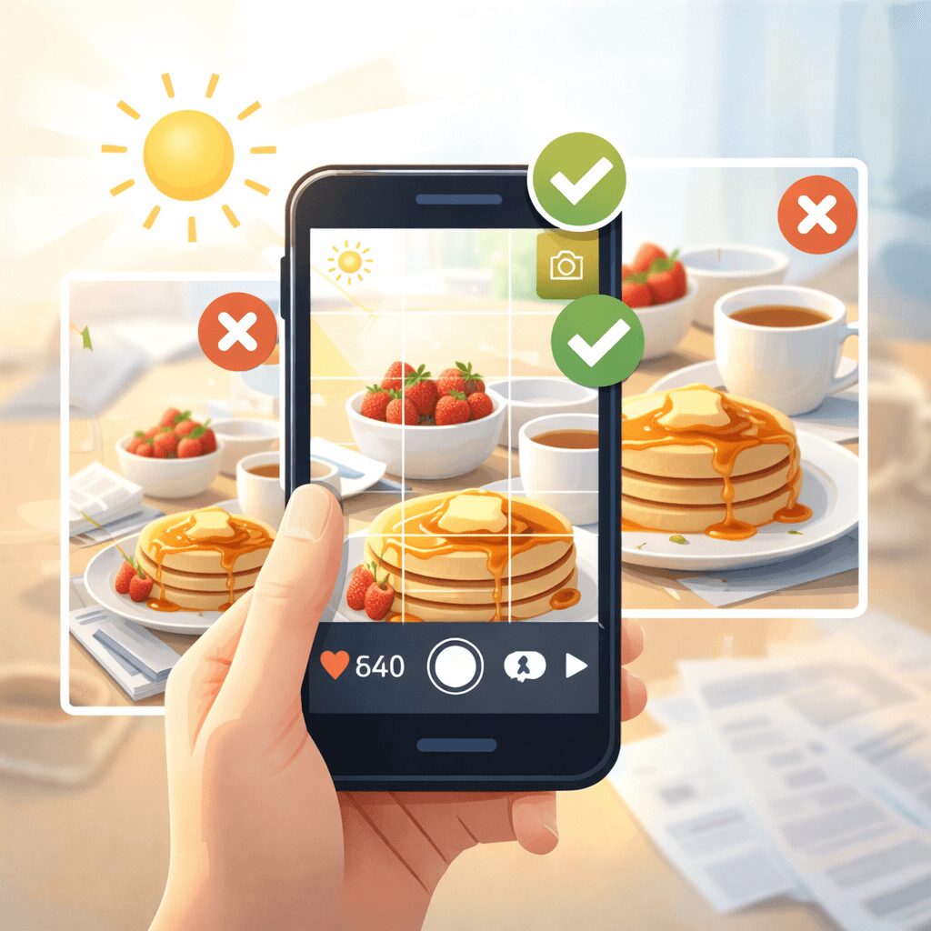 撮り方で差がつく構図と光