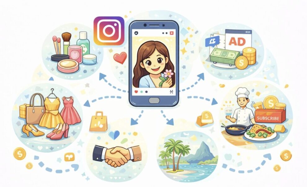 Instagramで収益化する方法