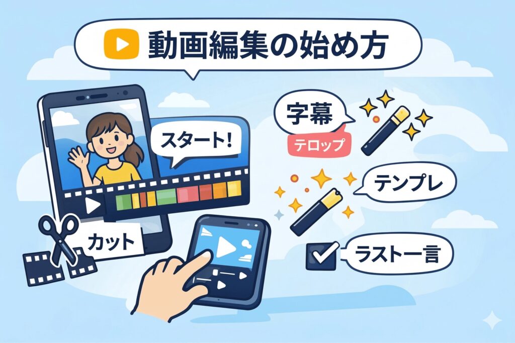 動画編集の始め方