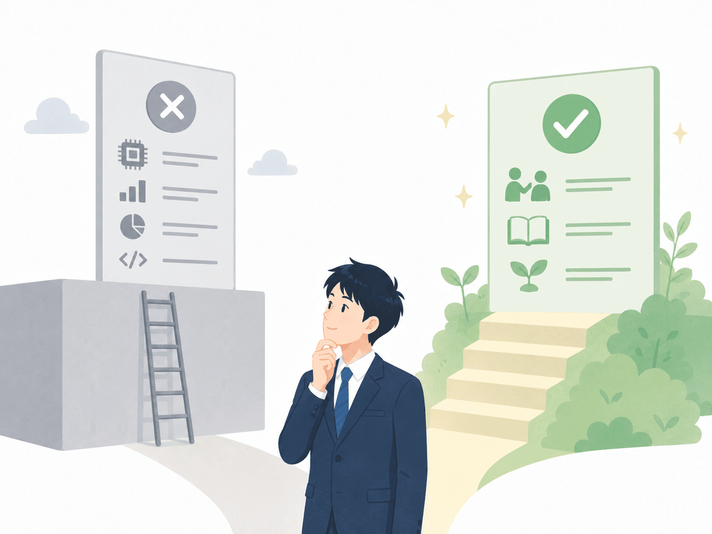 経験不足のまま即戦力求人に応募している